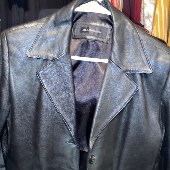 Jim and Mary Lou leather Jacket - Picture 3 of 8